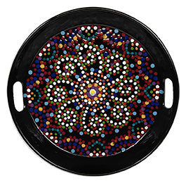 Calabasas Mosaic Mandala Tray