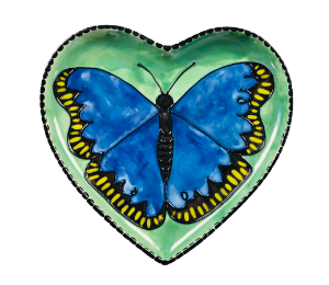 Calabasas Butterfly Plate