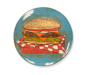 Calabasas Hamburger Plate