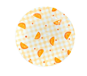 Calabasas Oranges Plate