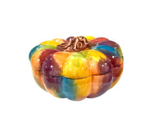 Calabasas Watercolor Pumpkin