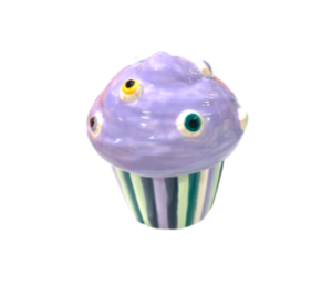 Calabasas Eyeball Cupcake