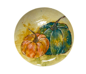 Calabasas Fall Watercolor Plate