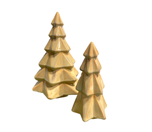 Calabasas Rustic Glaze Faceted Trees