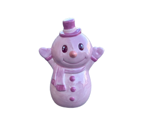 Calabasas Pink-Mas Snowman