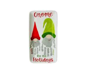Calabasas Gnome Holiday Plate