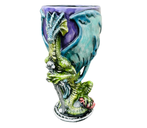 Calabasas Antique Dragon Goblet